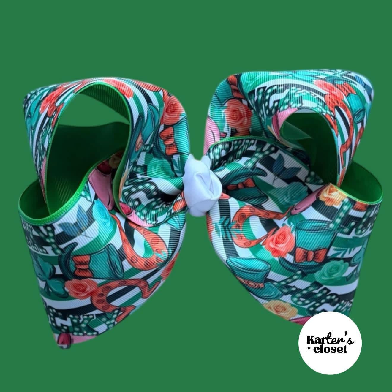 6in LUCKY STRIPES - ST. PATRICKS DAY