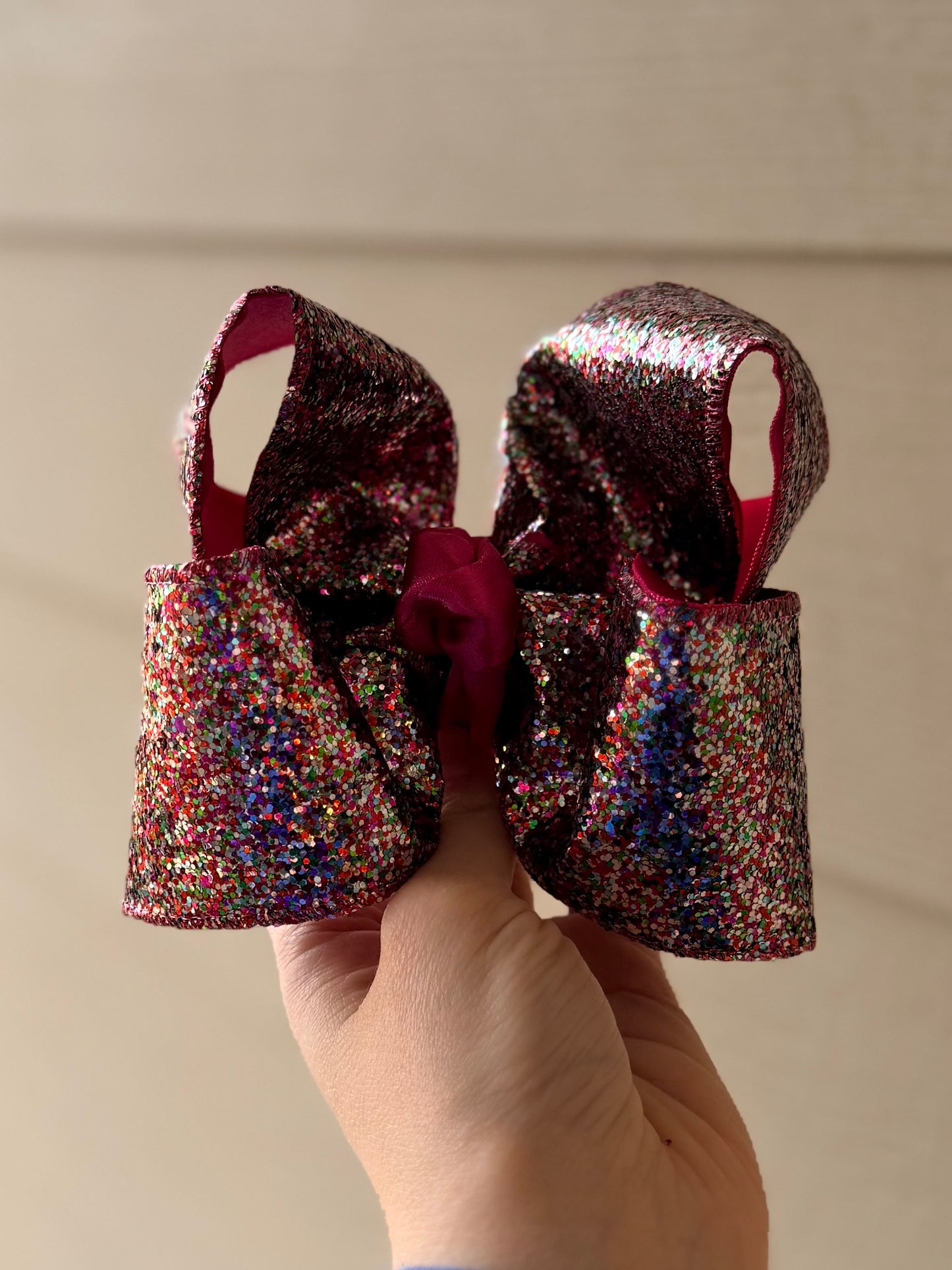 PINK + SILVER GLITTER