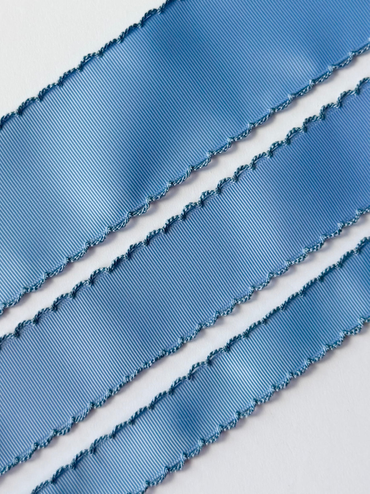French Blue w/ French Blue Moonstitch
