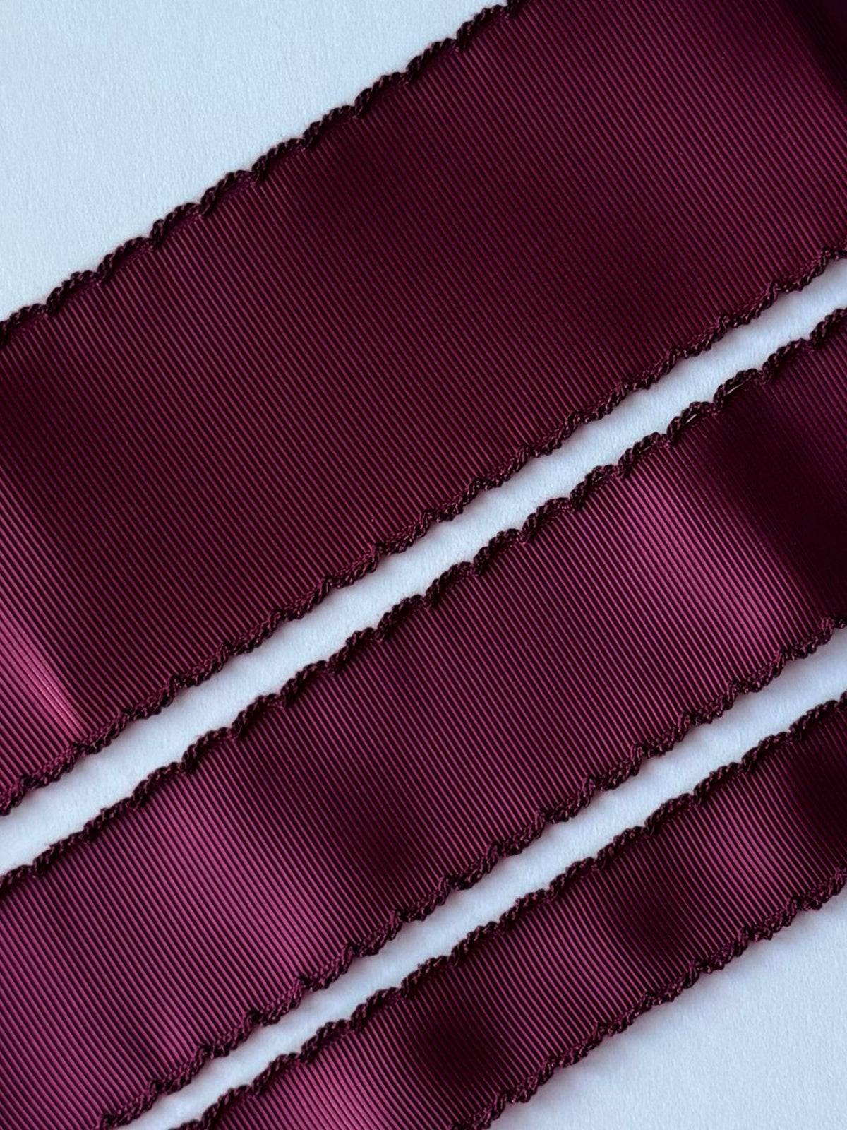 Burgundy w/ Burgundy Moonstitch
