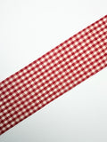 2.75 Vintage Gingham - RED