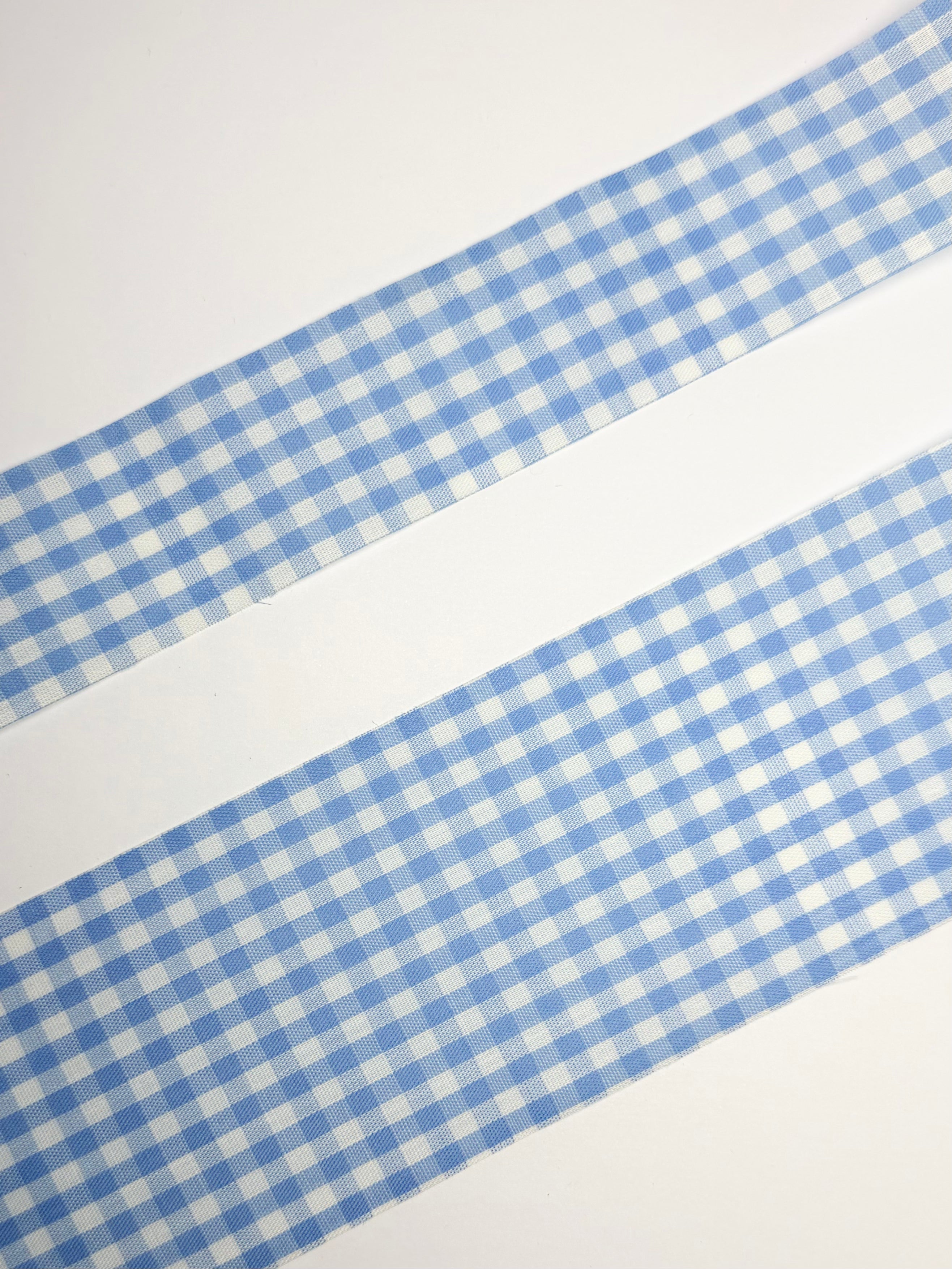 Vintage Gingham - LIGHT BLUE