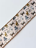 Nativity Print w/ Golden Brown Moonstitch