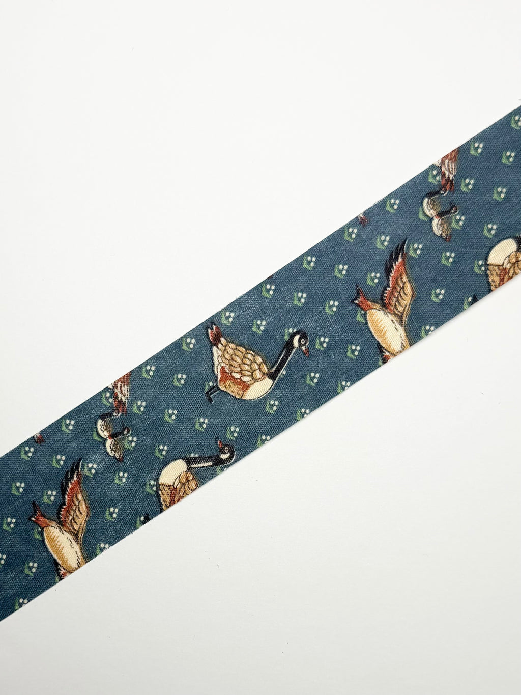 Vintage Goose Ribbon - 1.25in RED AND/OR BLUE