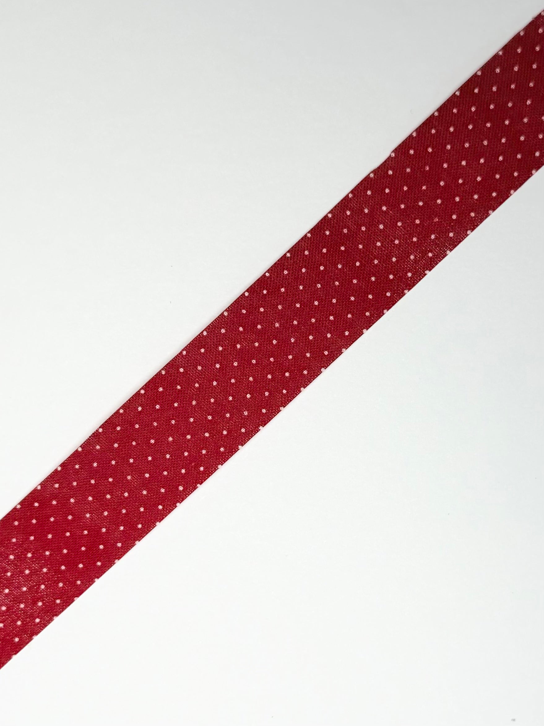 7/8in Vintage Red Bitty Dots