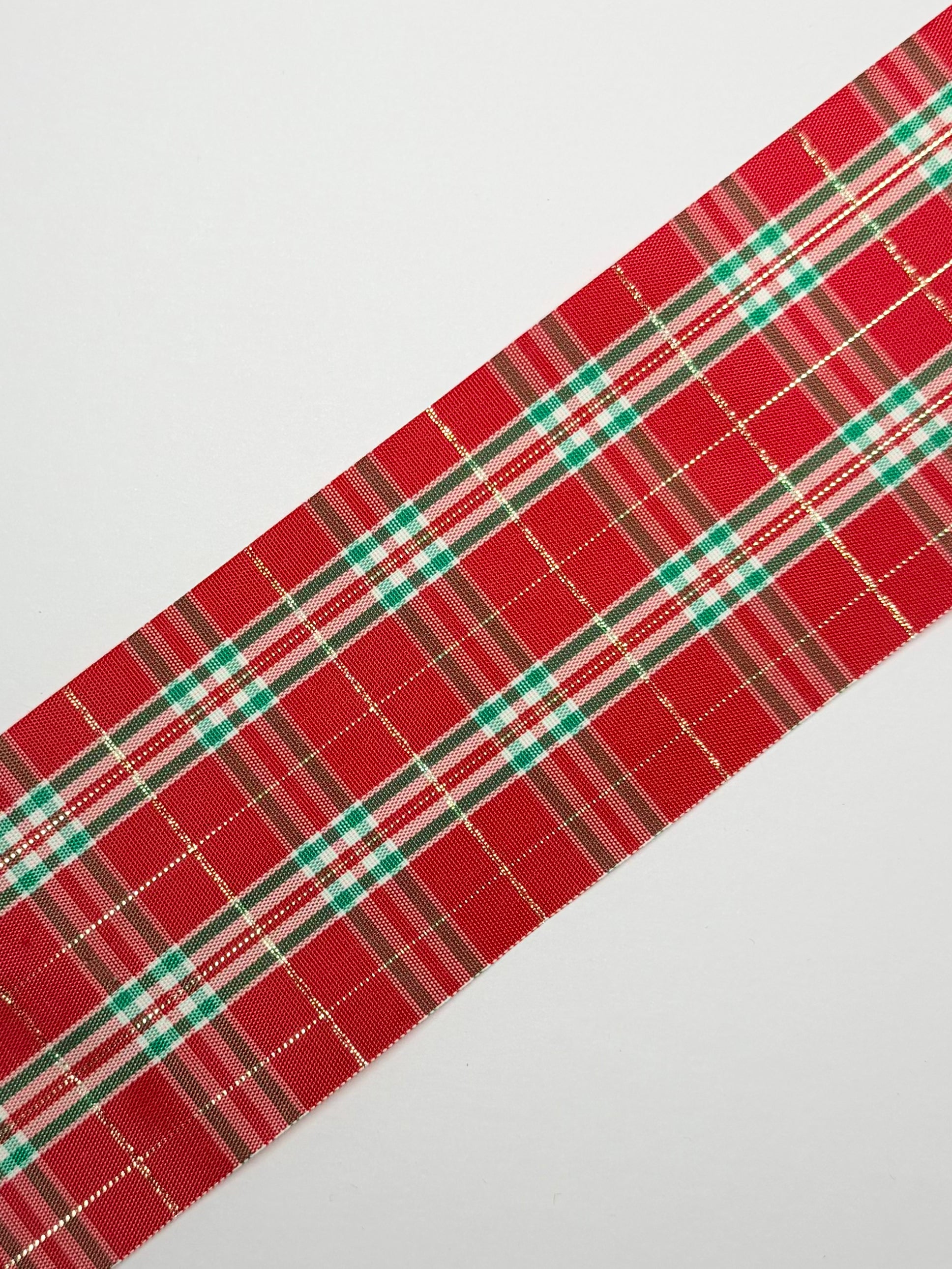 2.75in Vintage Red Plaid