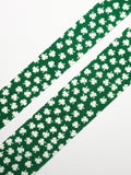 Vintage Green w/ White Clovers